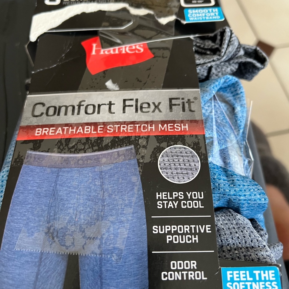 Hanes men’s  Comforts plus Briefs 3X NWT